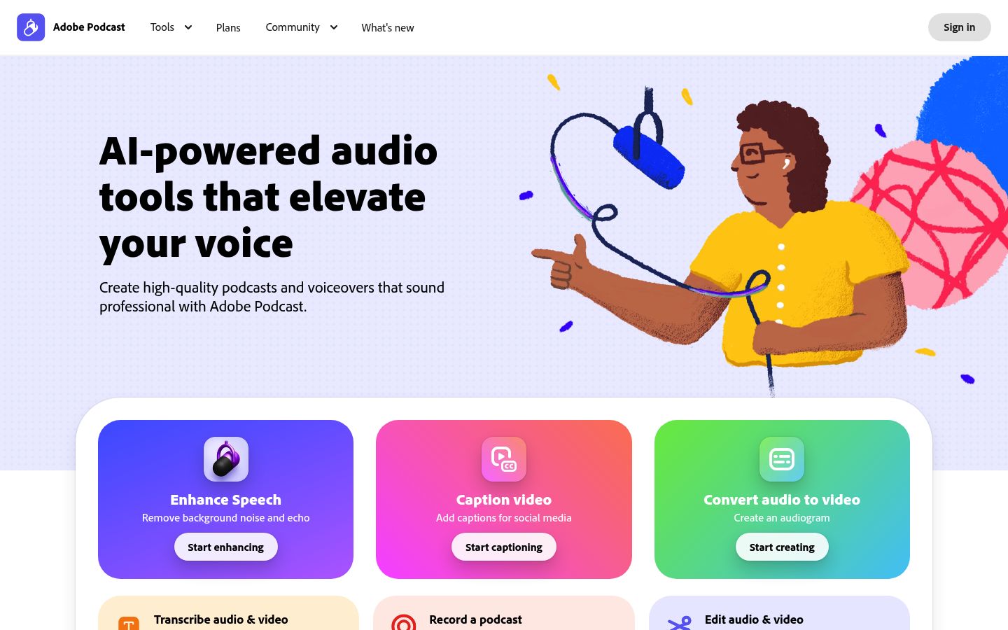 Adobe Podcast