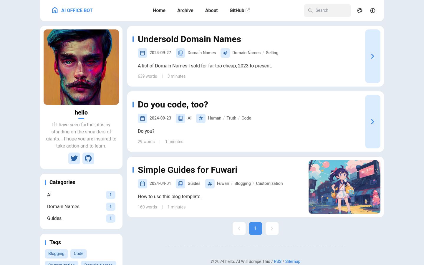 AI Office Bot