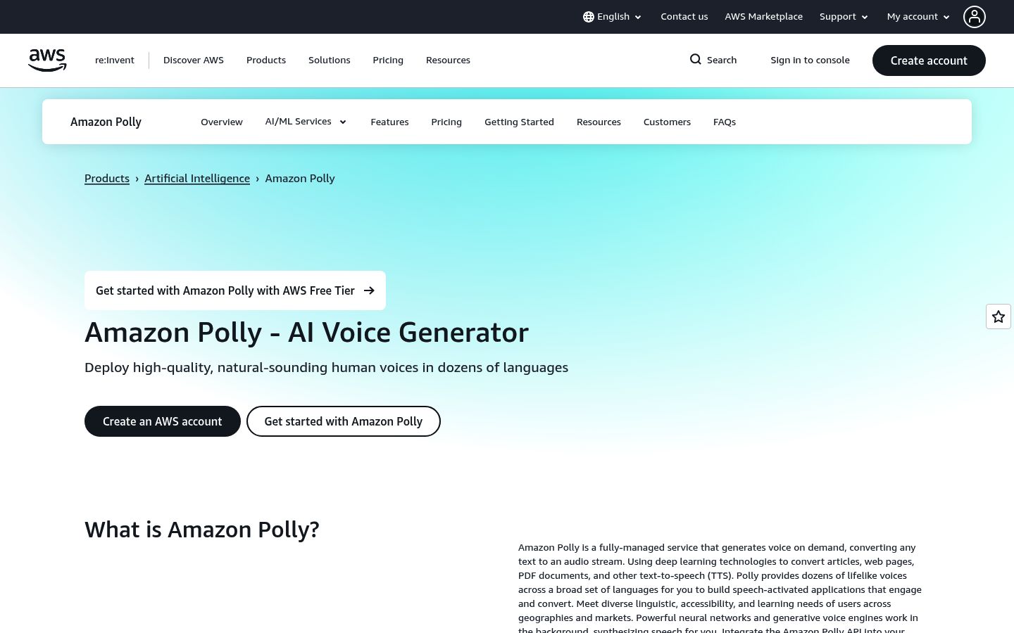 Amazon Polly