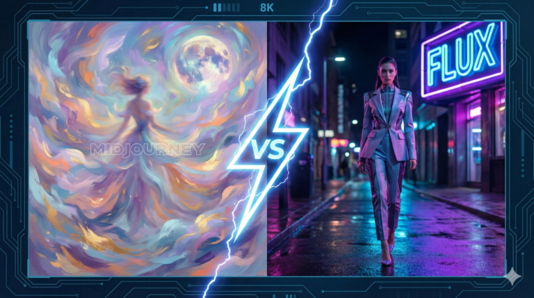 Flux.1 vs Midjourney V6.1：谁才是 2026 设计师的生产力之王？深度对比