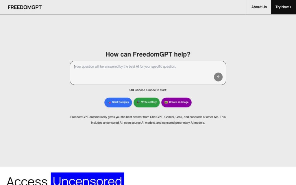 FreedomGPT
