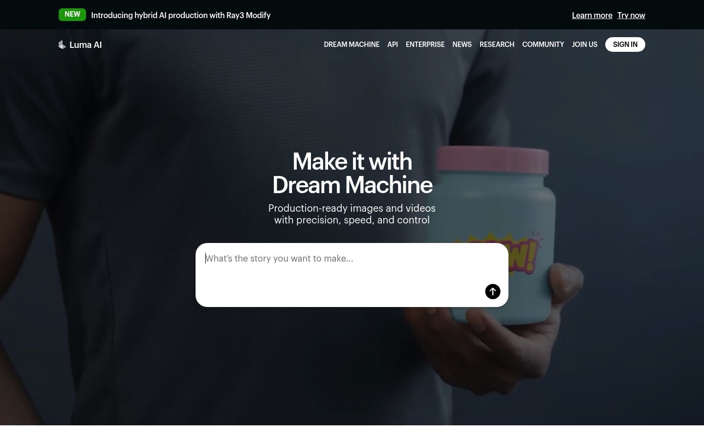 Luma Dream Machine