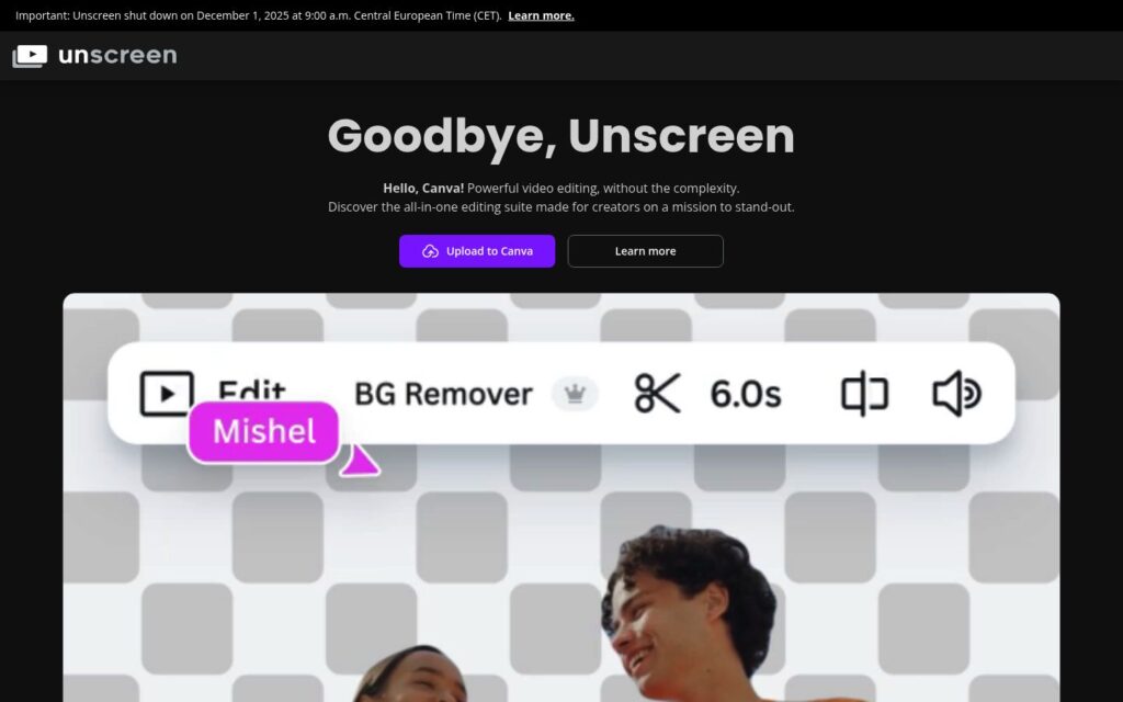 Unscreen