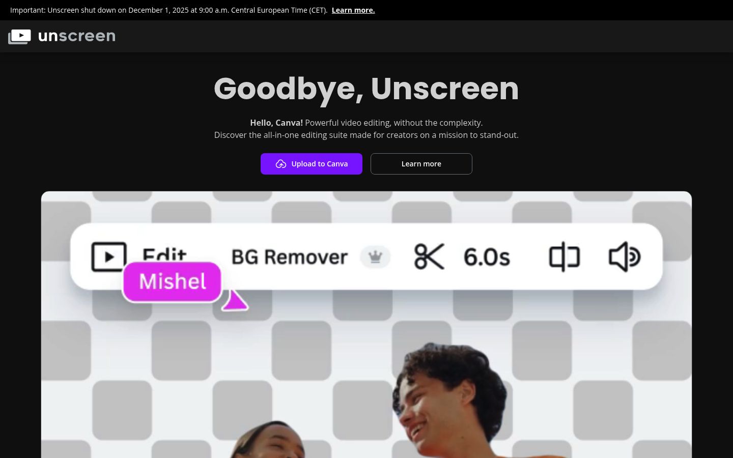 Unscreen