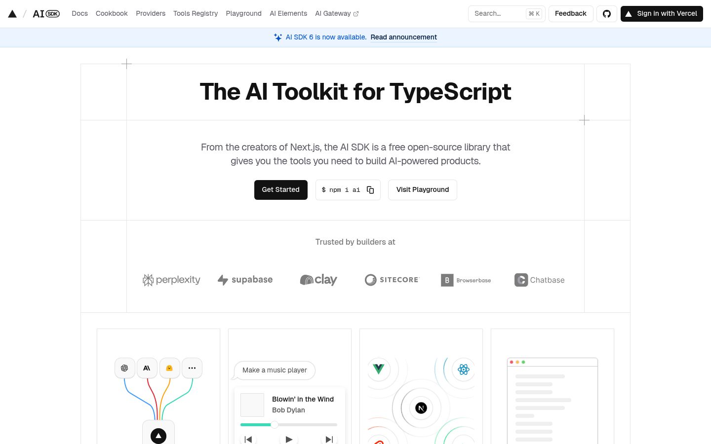 Vercel AI SDK