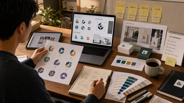 AI 画 Logo 还不够：Recraft、Ideogram、Canva AI 怎么接到交付流程